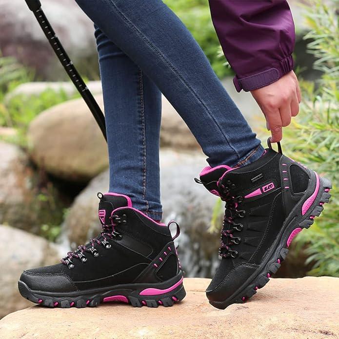 Casual Hiking Men And Women Comfortable High-Top Shoes - GEARTA