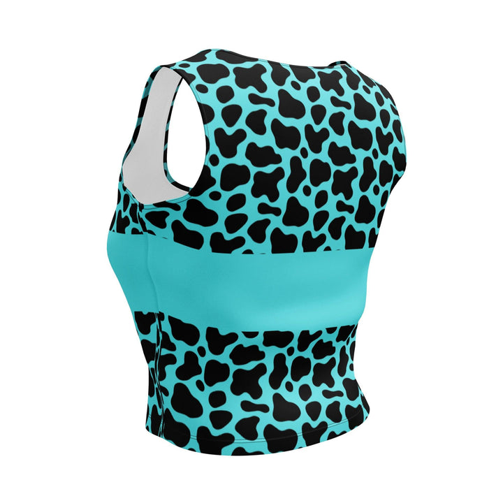 Fresh & Bold Cheetah Splash Print Crop Top - GEARTA