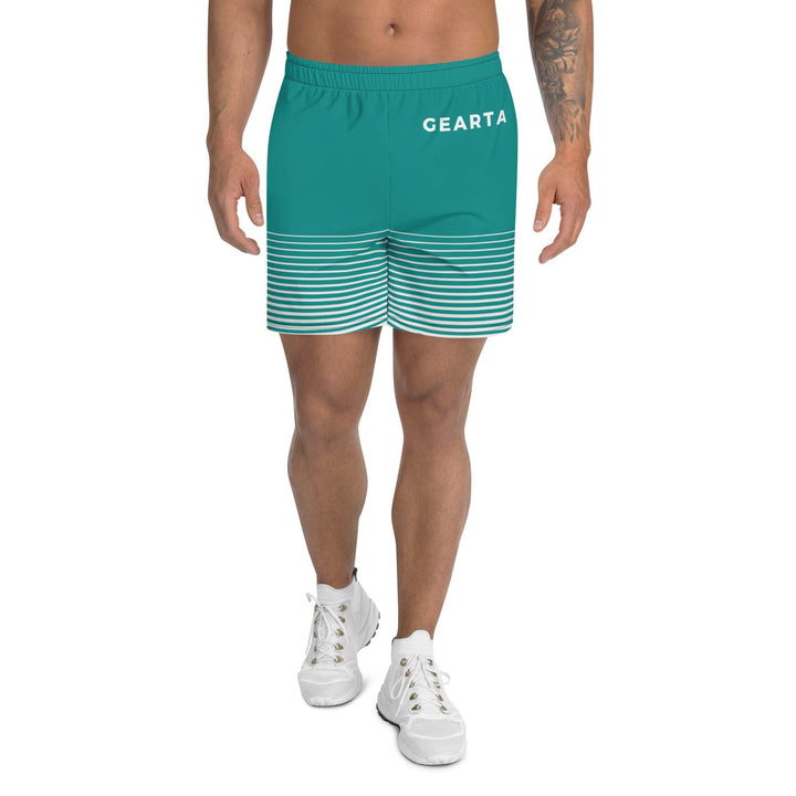 Men's Teal Performance Shorts - 2XS - GEARTA