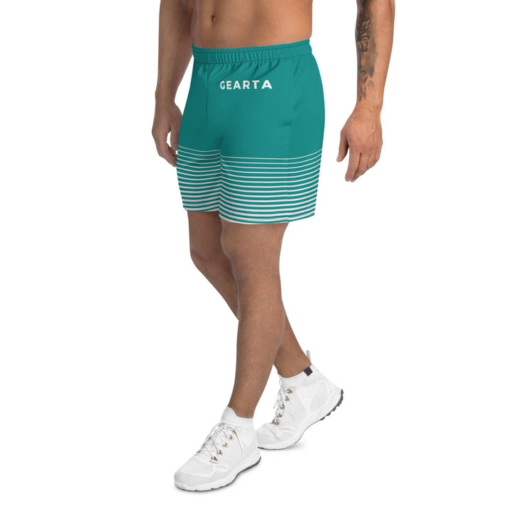 Men's Teal Performance Shorts - GEARTA