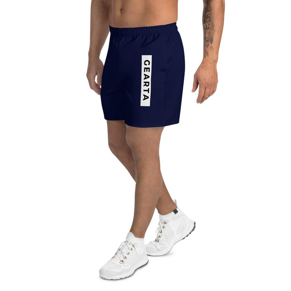 Men's Navy Essential Activewear Shorts - GEARTA