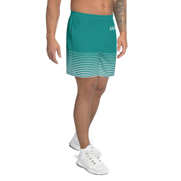 Men's Teal Performance Shorts - GEARTA