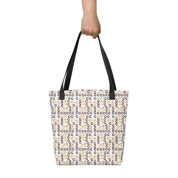 First Time Mixed Up Pattern Tote Bag - Default Title - GEARTA