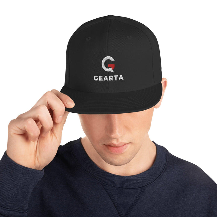 Versatile & Vibrant Snapback - Black - GEARTA