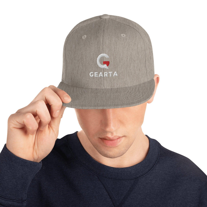 Versatile & Vibrant Snapback - Heather Grey - GEARTA