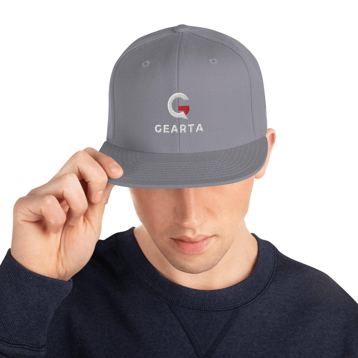 Versatile & Vibrant Snapback - Silver - GEARTA