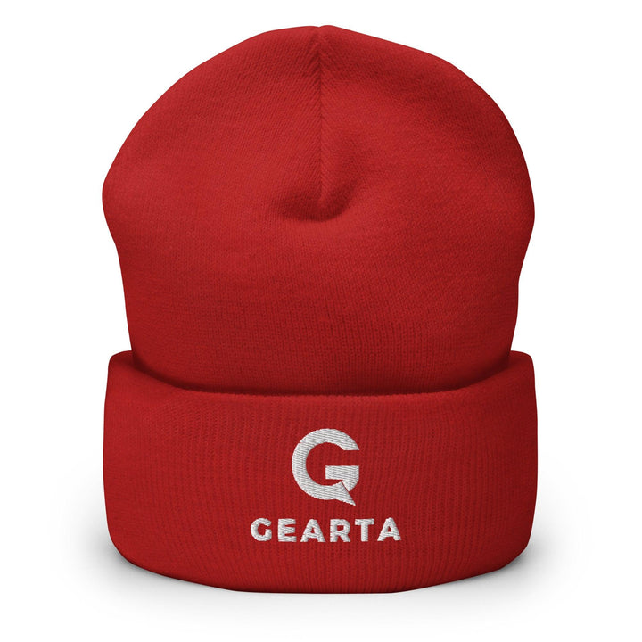 Universal Fit Cuffed Beanie - Red - GEARTA