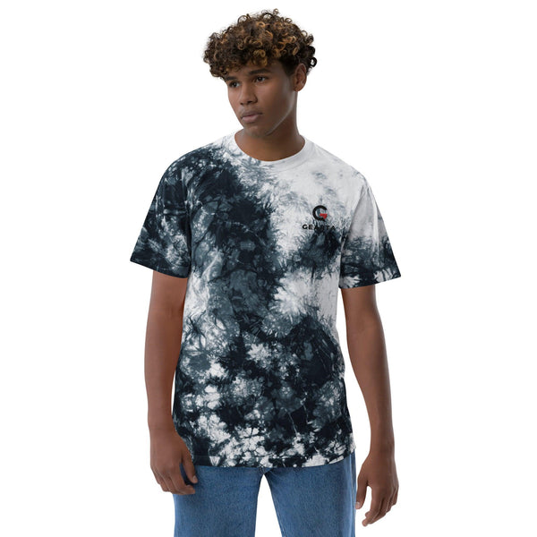 Gloomy and Sunny Oversized Tie-Dye T-Shirts - Black / White / S - GEARTA