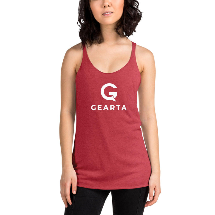 Red Flowy Tank Top - GEARTA